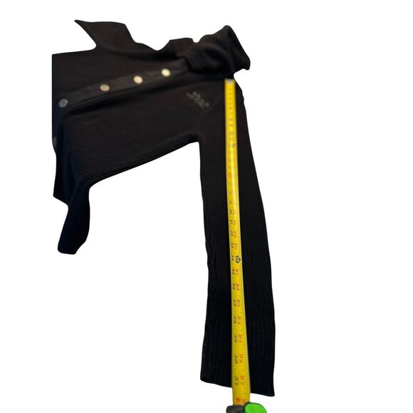 7 Diamond's Premium Men's Chunky Zip Cardigan, Snap Buttons & Hoodie - Picture 10 of 10